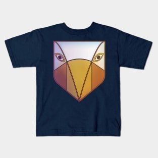 Tribal bird mask Kids T-Shirt